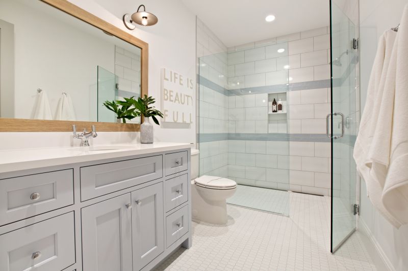 Wide View of Bathroom Remodel